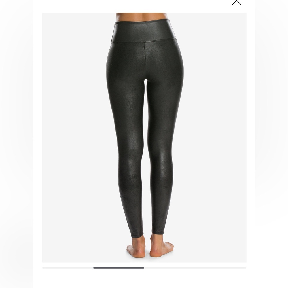 Spanx faux leather leggings - Picture 2 of 5